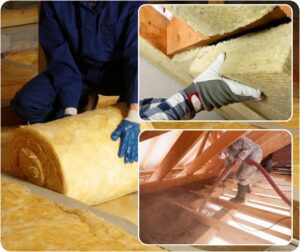 Attic Insulation and Roof Repair by No Water Roofing Edmonton.
